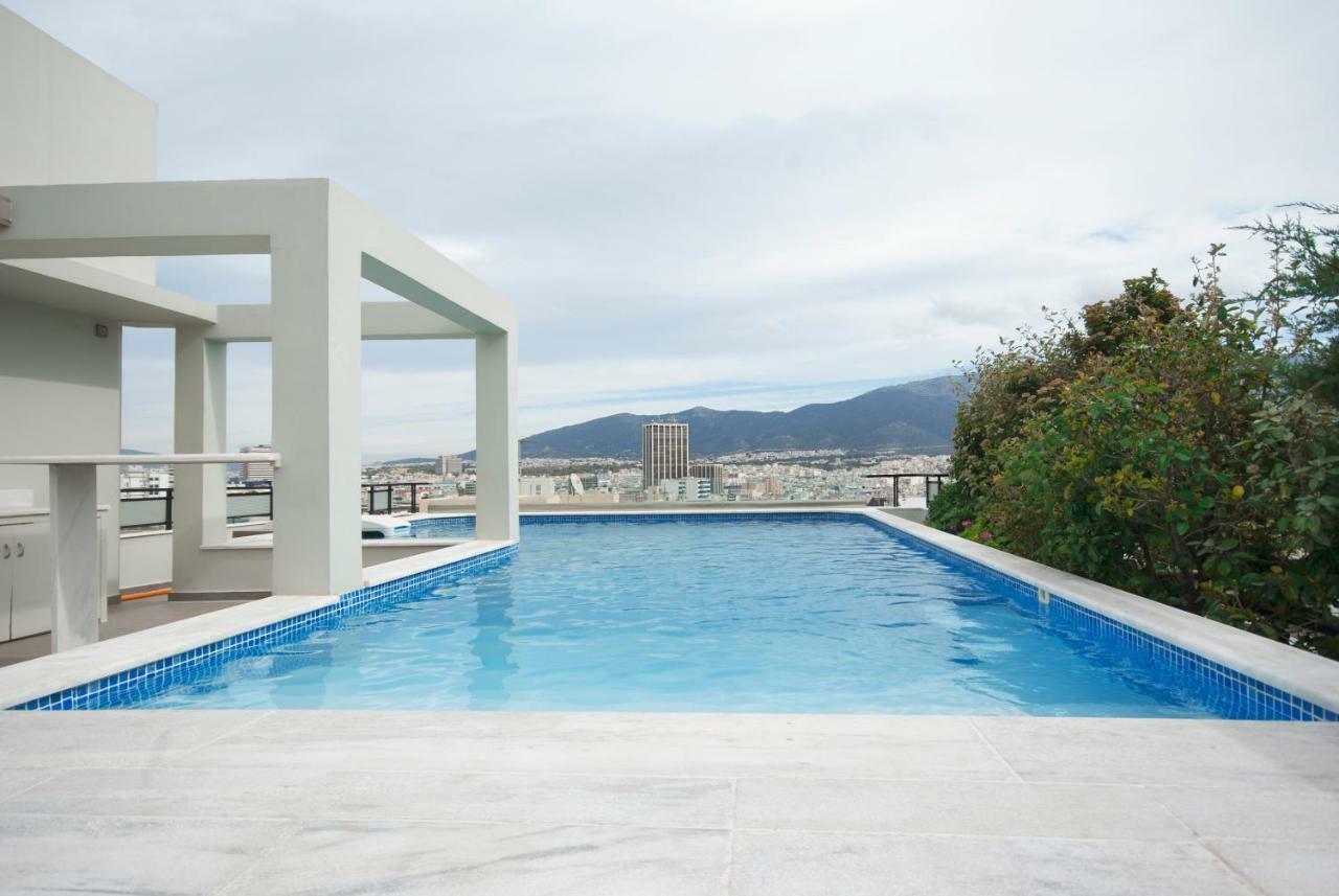 Apartament Athens Lycabettus Hill Penthouse, Private Roof Garden & Pool Zewnętrze zdjęcie