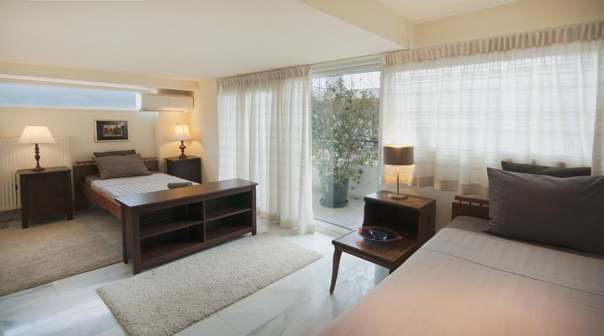 Apartament Athens Lycabettus Hill Penthouse, Private Roof Garden & Pool Zewnętrze zdjęcie